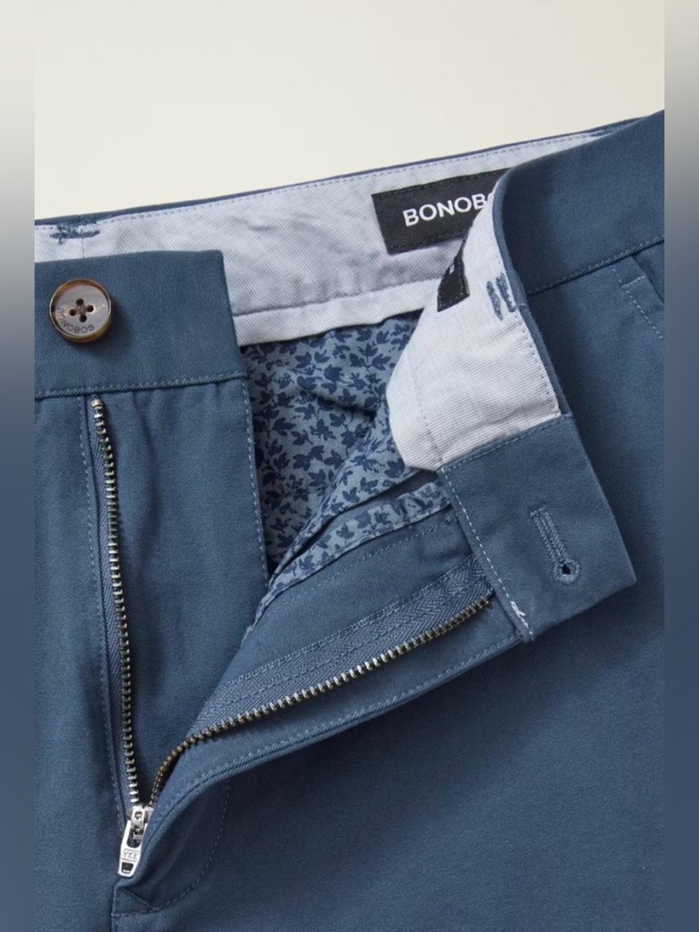 NWT Men’s Bonobos Stretch Washed Chino 2.0 Pants.Color After Midnight Size40x34 - Picture 8 of 12